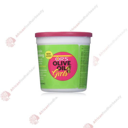ORS Olive Oil Girls Hair Pudding 8oz - africanfoodhairbeauty