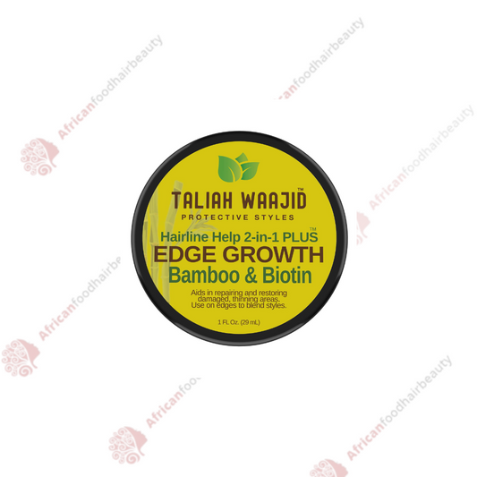 Taliah Waajid - Protective Styles Bamboo and Biotin Edge Growth 1oz - africanfoodhairbeauty