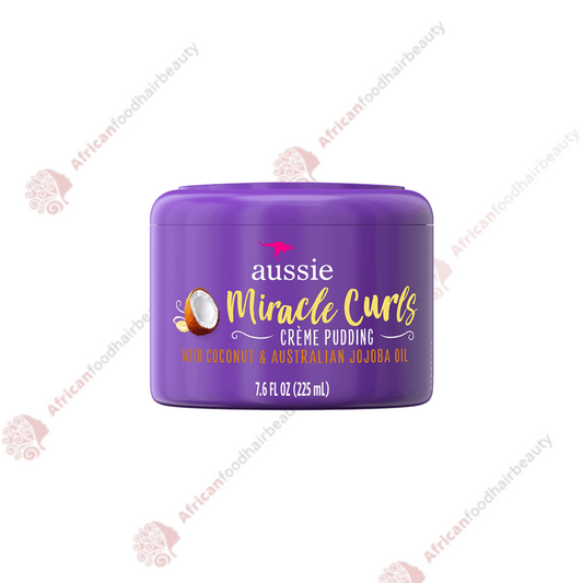 Aussie Miracle Curls Creme Pudding 7.6oz - africanfoodhairbeauty