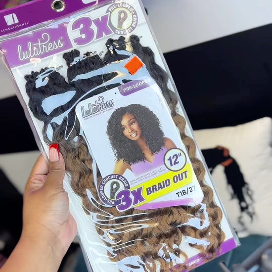 Lulutress Braid Out 12" 3x