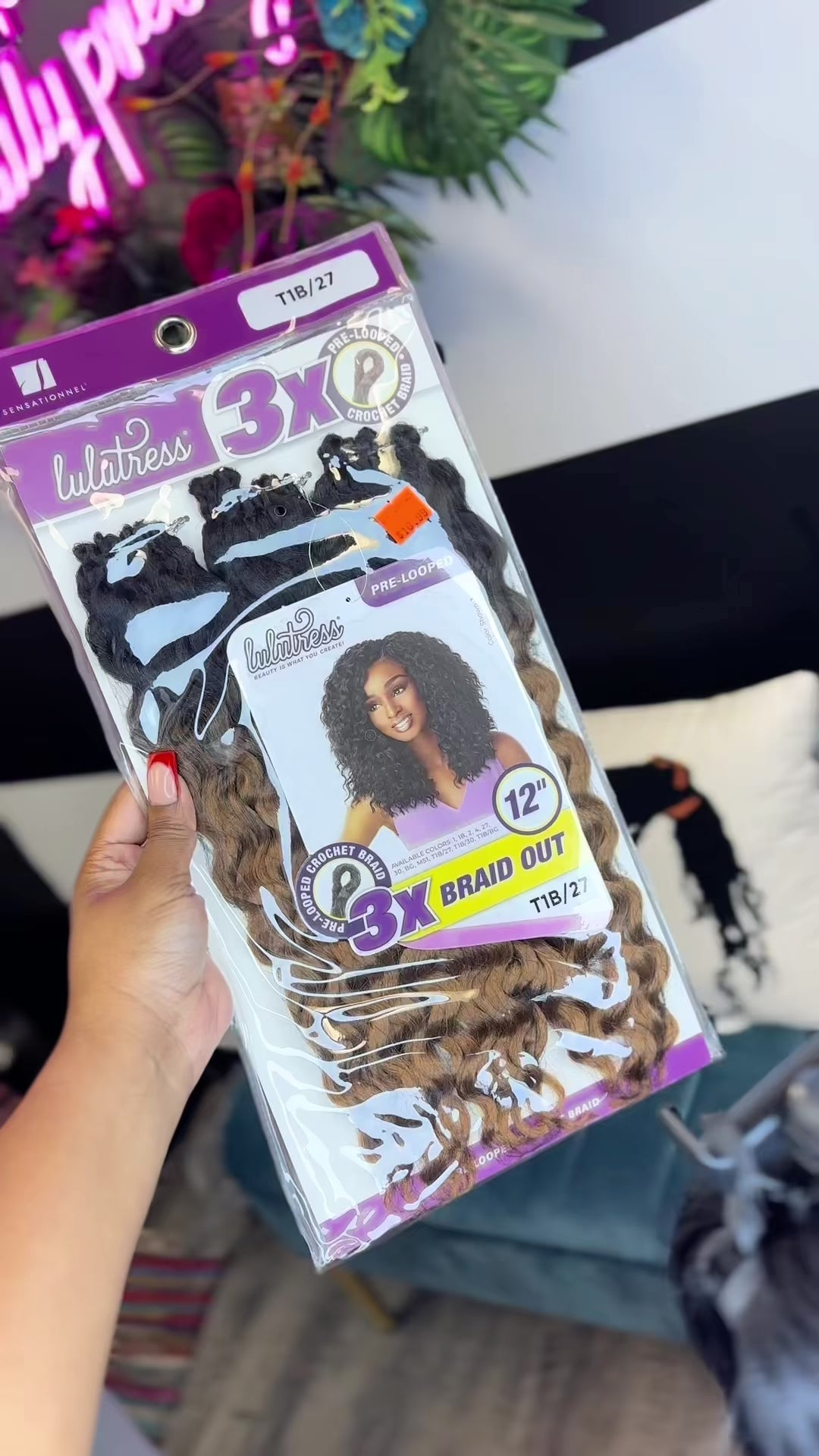 Lulutress Braid Out 12" 3x